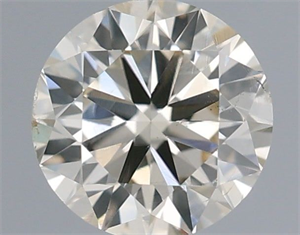 Picture of Natural Diamond 0.60 Carats, Round with Very Good Cut, L Color, SI1 Clarity and Certified by IGI