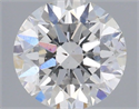 Diamante Natural 0.58 quilates, Redondo , Color F, claridad SI1 y certificado IGI