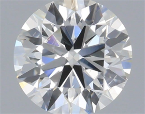 Picture of Natural Diamond 0.40 Carats, Round with Excellent Cut, H Color, SI1 Clarity and Certified by IGI
