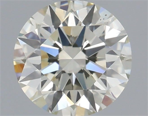 Picture of Natural Diamond 0.51 Carats, Round with Excellent Cut, J Color, VS2 Clarity and Certified by IGI