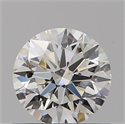 Diamante Natural 0.51 quilates, Redondo , Color F, claridad VS1 y certificado GIA