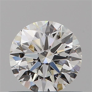 Foto Diamante Natural 0.51 quilates, Redondo , Color F, claridad VS1 y certificado GIA de