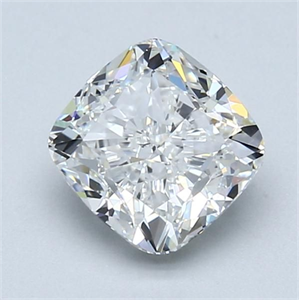 Picture of Natural Diamond 2.01 Carats, Cushion with  Cut, F Color, SI1 Clarity and Certified by GIA