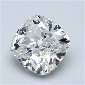 Picture of Natural Diamond 1.58 Carats, Cushion with  Cut, F Color, VS2 Clarity and Certified by GIA