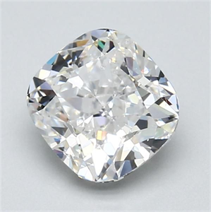 Foto Diamante Natural 2.00 quilates, Del cojín , Color F, claridad SI2 y certificado GIA de