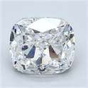 Diamante Natural 2.18 quilates, Del cojín , Color E, claridad VS2 y certificado GIA