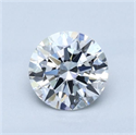 Diamante Natural 0.45 quilates, Redondo , Color E, claridad VS1 y certificado GIA
