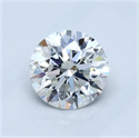 Diamante Natural 0.45 quilates, Redondo , Color H, claridad VVS2 y certificado GIA