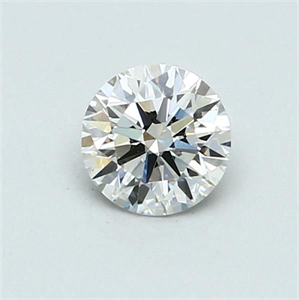 Foto Diamante Natural 0.45 quilates, Redondo , Color G, claridad VVS2 y certificado GIA de