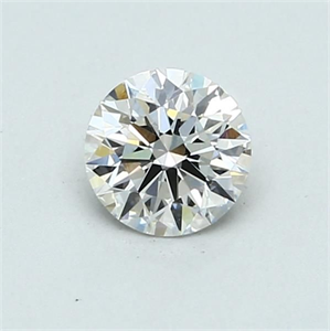 Foto Diamante Natural 0.45 quilates, Redondo , Color G, claridad VVS2 y certificado GIA de