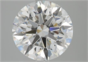 Diamante Natural 3.14 quilates, Redondo , Color F, claridad VVS1 y certificado GIA