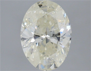 Picture of Natural Diamond 2.02 Carats, Oval with  Cut, L Color, I1 Clarity and Certified by IGI