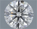 Diamante Natural 1.20 quilates, Redondo , Color I, claridad SI2 y certificado IGI