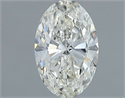 Natural Diamond 1.01 Carats, Oval with  Cut, J Color, VS2 Clarity and Certified by IGI