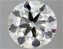 Natural Diamond 2.70 Carats, Round with Excellent Cut, I Color, VS2 Clarity and Certified by IGI