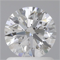 Diamante Natural 0.96 quilates, Redondo , Color D, claridad IF y certificado GIA