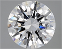 Natural Diamond 2.70 Carats, Round with Excellent Cut, F Color, IF Clarity and Certified by GIA