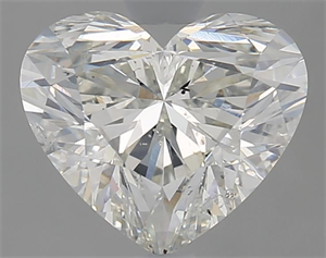 Picture of Natural Diamond 2.02 Carats, Heart with  Cut, J Color, SI2 Clarity and Certified by GIA