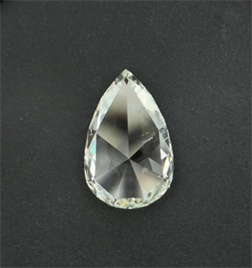 Picture of Natural Diamond 3.02 Carats, Pear with  Cut, G Color, SI1 Clarity and Certified by GIA