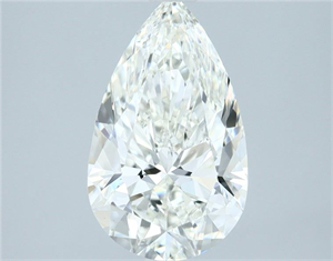 Picture of Natural Diamond 2.00 Carats, Pear with  Cut, H Color, VS1 Clarity and Certified by IGI