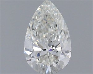 Picture of Natural Diamond 0.70 Carats, Pear with  Cut, H Color, VS2 Clarity and Certified by GIA