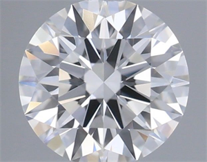 Foto Diamante Natural 0.41 quilates, Redondo , Color F, claridad VVS1 y certificado GIA de