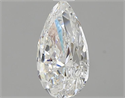 Natural Diamond 1.00 Carats, Pear with  Cut, F Color, I1 Clarity and Certified by GIA