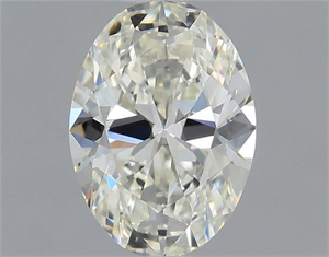 Picture of Natural Diamond 0.51 Carats, Oval with  Cut, H Color, VS2 Clarity and Certified by IGI