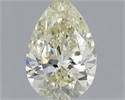 Diamante Natural 0.65 quilates, De pera , Color L, claridad VS2 y certificado IGI