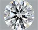 Diamante Natural 0.50 quilates, Redondo , Color H, claridad SI2 y certificado IGI