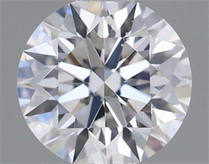 Foto Diamante Natural 0.40 quilates, Redondo , Color E, claridad SI1 y certificado GIA de