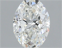 Diamante Natural 0.40 quilates, Ovalado , Color H, claridad SI1 y certificado GIA