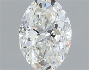 Foto Diamante Natural 0.40 quilates, Ovalado , Color H, claridad SI1 y certificado GIA de