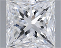 Natural Diamond 1.01 Carats, Princess with  Cut, F Color, SI2 Clarity and Certified by GIA
