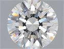 Natural Diamond 2.01 Carats, Round with Excellent Cut, H Color, VS1 Clarity and Certified by IGI