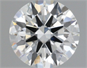 Diamante Natural 1.50 quilates, Redondo , Color G, claridad VVS1 y certificado IGI