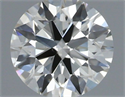 Natural Diamond 0.50 Carats, Round with Excellent Cut, I Color, VS2 Clarity and Certified by IGI