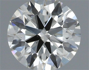 Picture of Natural Diamond 0.50 Carats, Round with Excellent Cut, I Color, VS2 Clarity and Certified by IGI