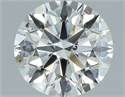 Diamante Natural 1.01 quilates, Redondo , Color J, claridad SI2 y certificado GIA