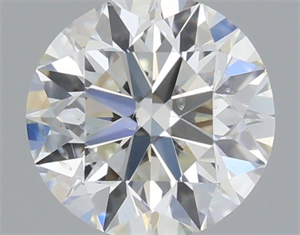 Picture of Natural Diamond 0.40 Carats, Round with Excellent Cut, H Color, SI1 Clarity and Certified by IGI