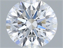 Natural Diamond 0.44 Carats, Round with Excellent Cut, E Color, VS2 Clarity and Certified by IGI