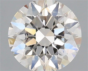 Picture of Natural Diamond 0.40 Carats, Round with Very Good Cut, I Color, SI1 Clarity and Certified by IGI