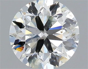 Picture of Natural Diamond 0.70 Carats, Round with Excellent Cut, G Color, SI2 Clarity and Certified by IGI