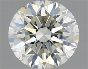 Picture of Natural Diamond 0.43 Carats, Round with Excellent Cut, I Color, SI1 Clarity and Certified by IGI