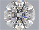 Natural Diamond 0.40 Carats, Round with Excellent Cut, H Color, SI2 Clarity and Certified by IGI