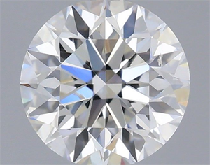 Foto Diamante Natural 0.50 quilates, Redondo , Color G, claridad SI1 y certificado IGI de