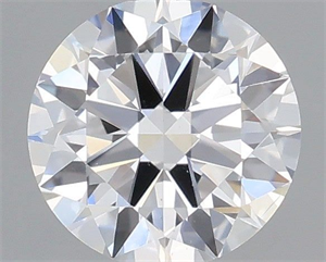 Picture of Natural Diamond 0.40 Carats, Round with Excellent Cut, E Color, SI1 Clarity and Certified by IGI