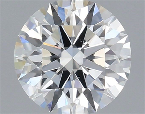Picture of Natural Diamond 0.50 Carats, Round with Excellent Cut, H Color, SI1 Clarity and Certified by IGI