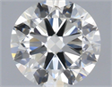 Natural Diamond 0.70 Carats, Round with Excellent Cut, I Color, VS2 Clarity and Certified by IGI