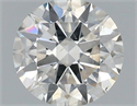 Natural Diamond 0.75 Carats, Round with Excellent Cut, K Color, SI2 Clarity and Certified by IGI